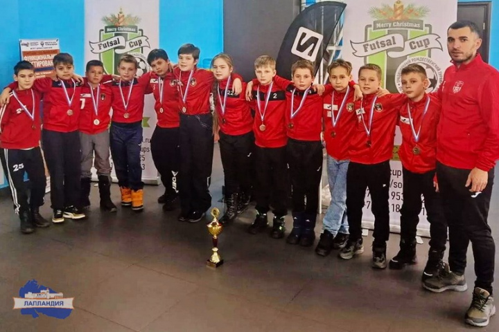 Футболисты «Лапландии» - призёры VIII Международного турнира по мини-футболу Merry Christmas Futsal Cup