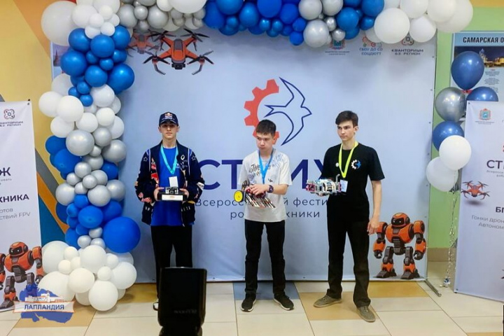 Ученик детского технопарка «Кванториум-51» - победитель Всероссийского фестиваля робототехники «Стриж»!