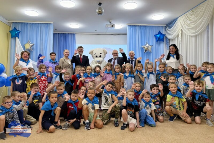 Торжественное посвящение воспитанников детского сада в «Полярных совят»