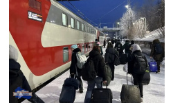 Ребята из Мурманской области поехали на отдых и оздоровление в Краснодарский край