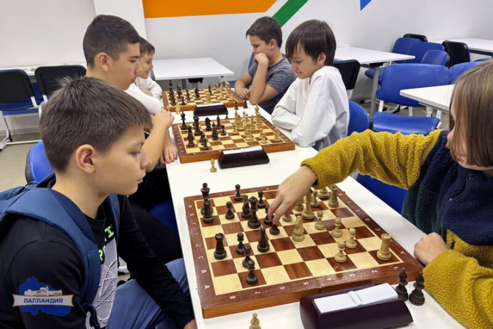 В «Лапландии» прошёл рождественский блиц-турнир по шахматам