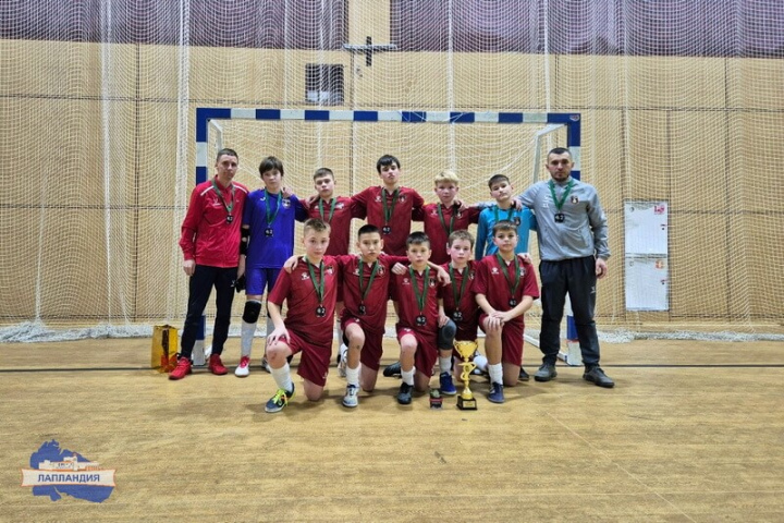 Футболисты «Лапландии» стали призерами X Международного турнира по мини-футболу «Merry Christmas Futsal Cup»