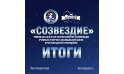 Подведены итоги регионального этапа Всероссийской олимпиады учебных и научно-исследовательских проектов детей и молодёжи «Созвездие»
