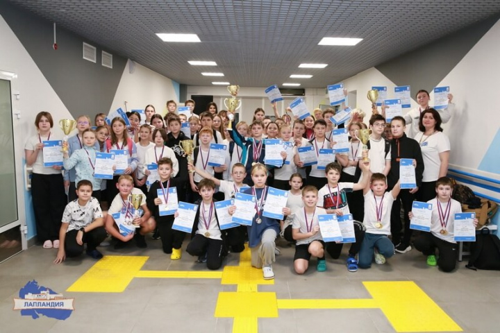 В «Лапландии» прошли соревнования по плаванию «Кубок центра «Лапландия»