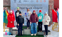 Наши конькобежцы – призеры всероссийских соревнований «Серебряные коньки»