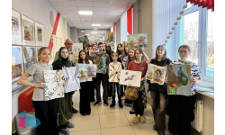 Завершена профильная смена «Художественная композиция: гармония формы и цвета»