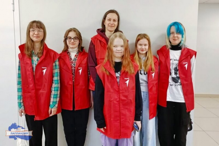 Активисты Первички «Движения Первых» центра «Лапландия» приняли участие в «Диктанте Победы».