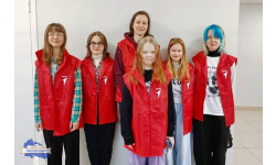 Активисты Первички «Движения Первых» центра «Лапландия» приняли участие в «Диктанте Победы».