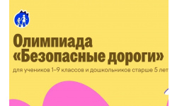 Стартовала онлайн-олимпиада для школьников «Безопасные дороги»