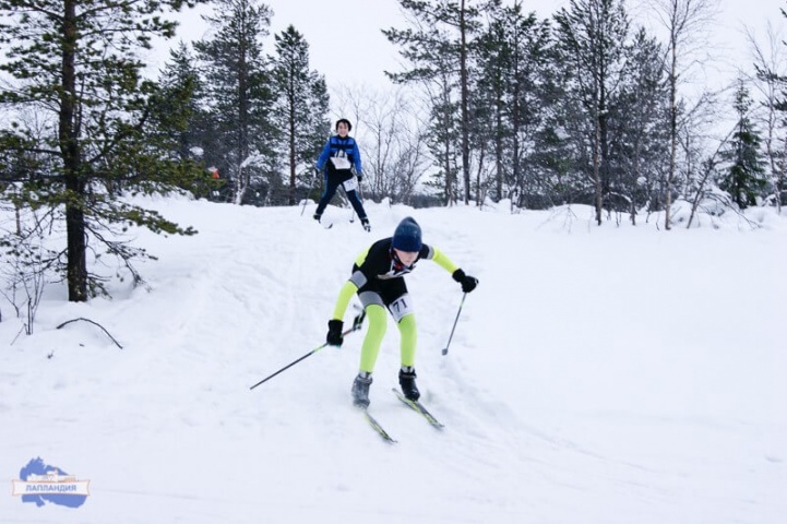 Учащиеся Центра «Лапландия» приняли участие в открытом чемпионате и первенстве Мурманской области по спортивному ориентированию на лыжах