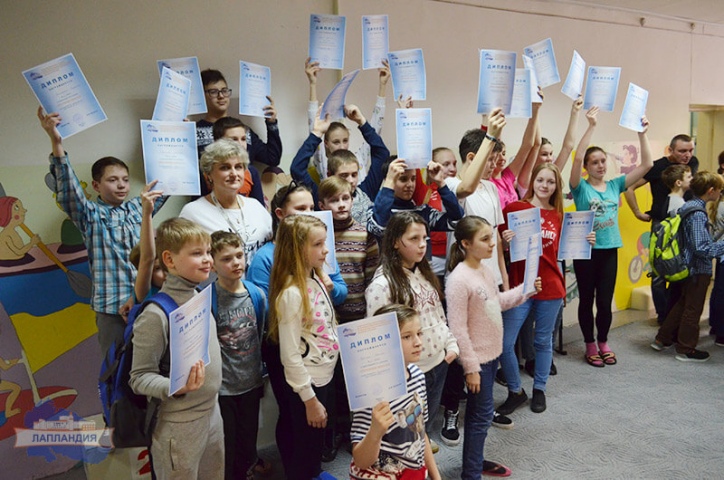 В центре «Лапландия» прошли соревнования по плаванию «Весенняя капель»