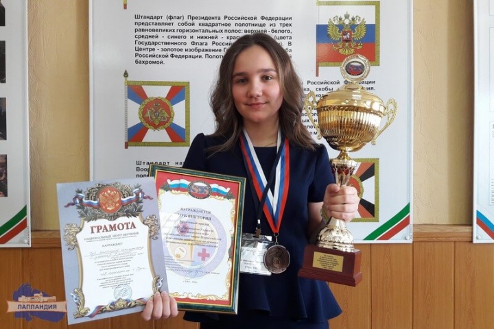 Учащаяся Мурманской области стала бронзовым призёром в практическом туре заключительного этапа всероссийской олимпиады школьников по основам безопасности жизнедеятельности!!!