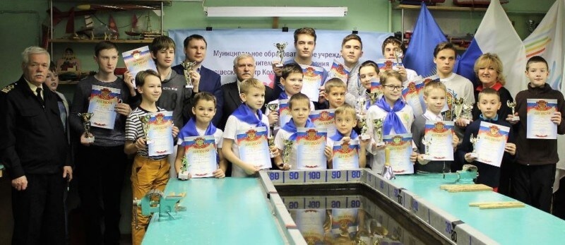 Учащиеся центра «Лапландия» заняли призовые места на открытом Первенстве Кольского района по судомодельному спорту