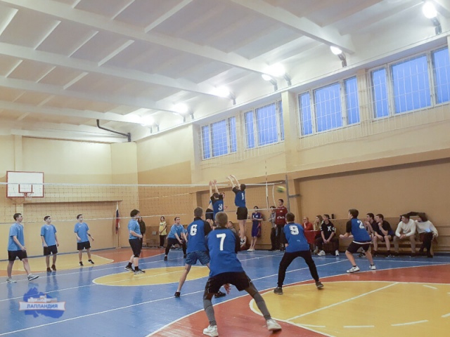 В Мурманской области состоялись соревнования по волейболу среди мужских команд 55 Спартакиады студентов профессиональных образовательных организаций Мурманской области (2 группа)