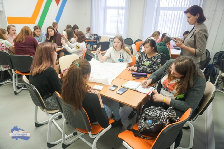 14 февраля состоялась зимняя очная сессия школы волонтёров областного центра дополнительного образования «Лапландия»
