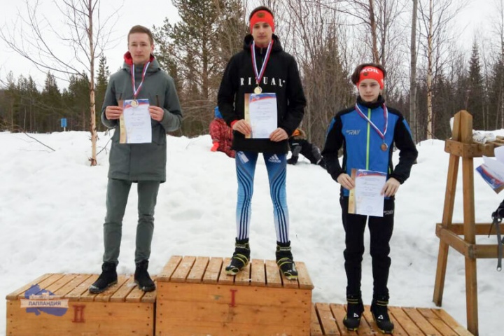 Учащиеся «Лапландии» успешно выступили на Чемпионате и Первенстве Мурманской области по спортивному ориентированию на лыжах