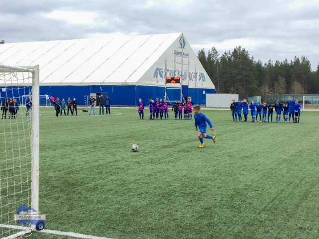 В Ковдоре состоялся региональный этап Всероссийских соревнований по футболу «Кожаный мяч» среди юношей 2006-2007 гг.р.