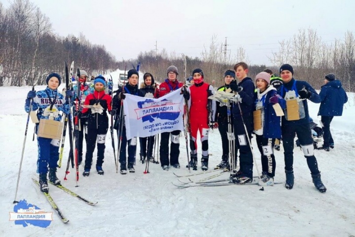 Завершился первый этап областных соревнований среди обучающихся по ориентированию на лыжах