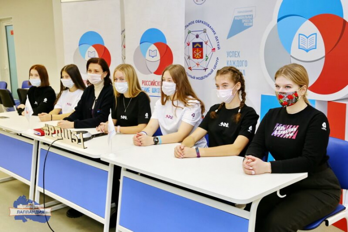 Активисты Российского движения школьников Мурманской области приняли участие в открытии кабинета РДШ в  Международном детском центре «Артек»