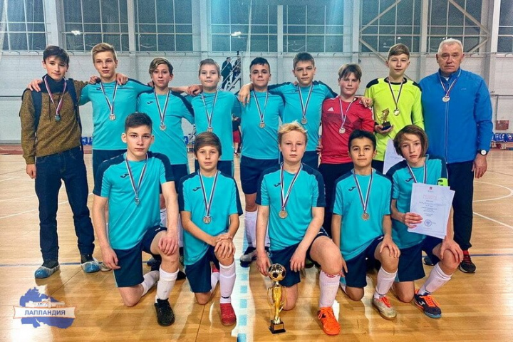 Обучающиеся «Лапландии»  заняли 2 место в Первенстве Мурманской области по мини-футболу