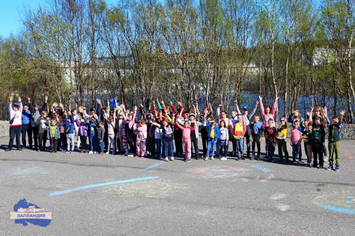 В центре «Лапландия» отметили Международный день защиты детей