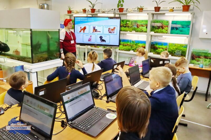 Обучающиеся и преподаватели детского технопарка «Кванториум» приняли участие во Всероссийском уроке «Эколята – молодые защитники природы»