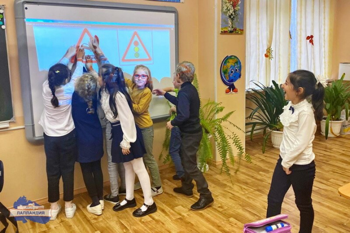 Специалисты «Лаборатории безопасности» провели занятия для учеников младших классов из школы №22 г. Оленегорск