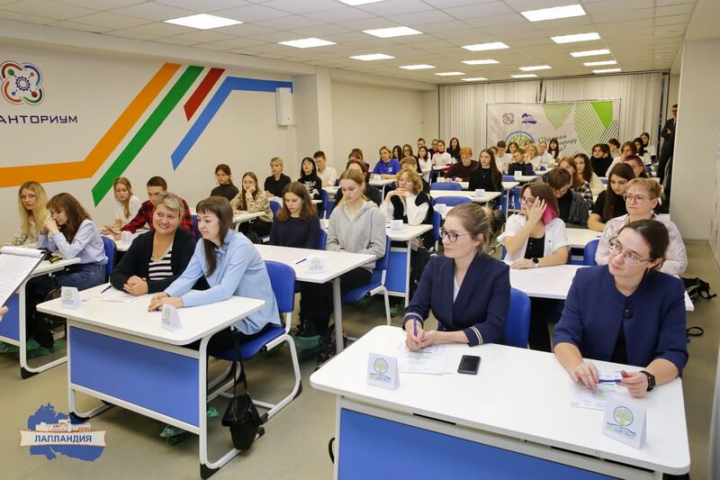 В центре «Лапландия» написали Всероссийский Экологический диктант!