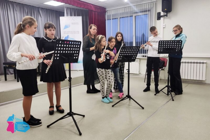 Юные флейтисты усовершенствовали свои навыки на профильной смене