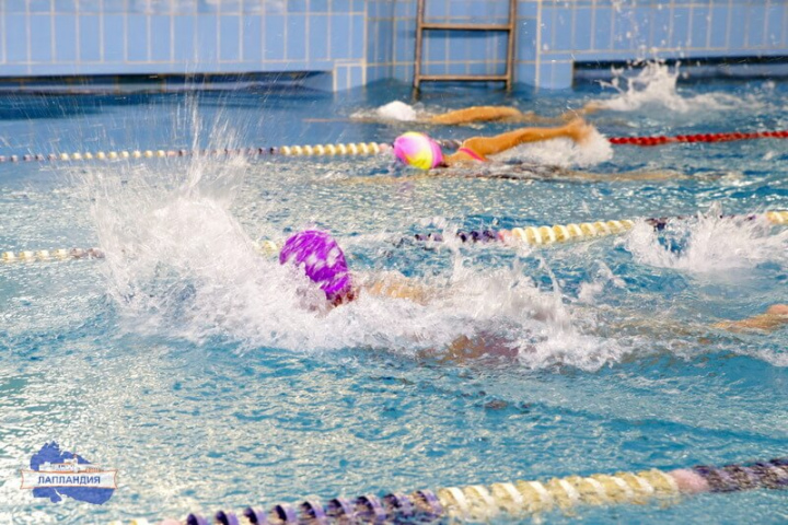 В центре Лапландия прошли соревнования по плаванию «Кубок центра «Лапландия»
