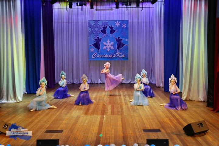 Об отчетном концерте ансамбля классического танца «Снежинка»