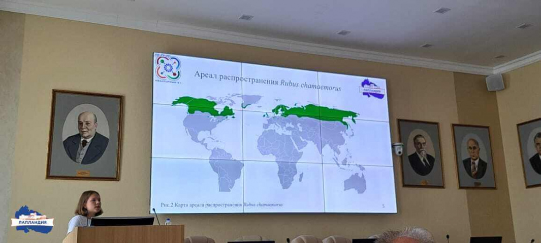 Учащаяся детского технопарка «Кванториум-51» приняла участие в конференции «К 100-летию северного земледелия»