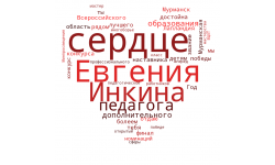 Евгения Инкина - лауреат 2 степени в номинации 