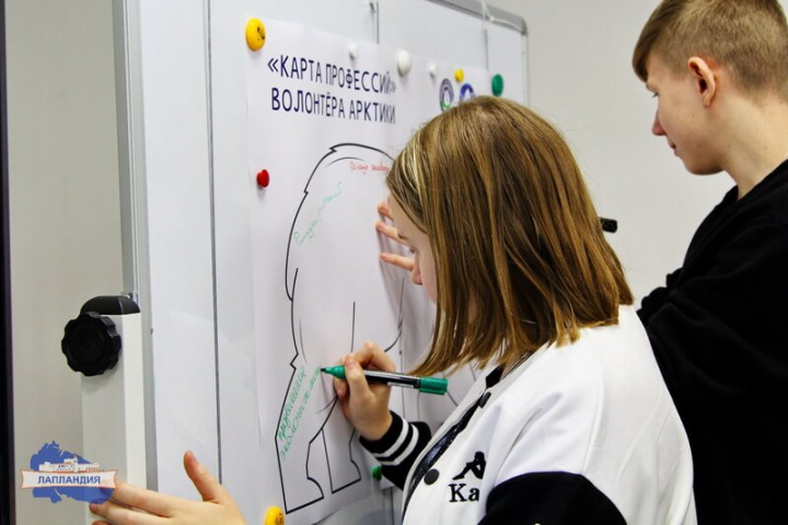 Участники «ЭкоКласса «Атомфлота» составили «карту профессий» арктического волонтера