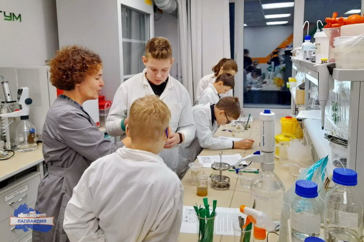 В рамках Всероссийского экологического диктанта в детском технопарке «Кванториум-51» прошли мероприятия экологической направленности