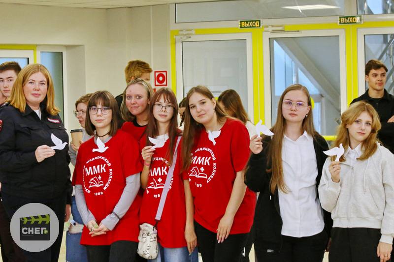 Детский пресс-центр «СНЕГ» принял активное участие в акции «Голубь мира»