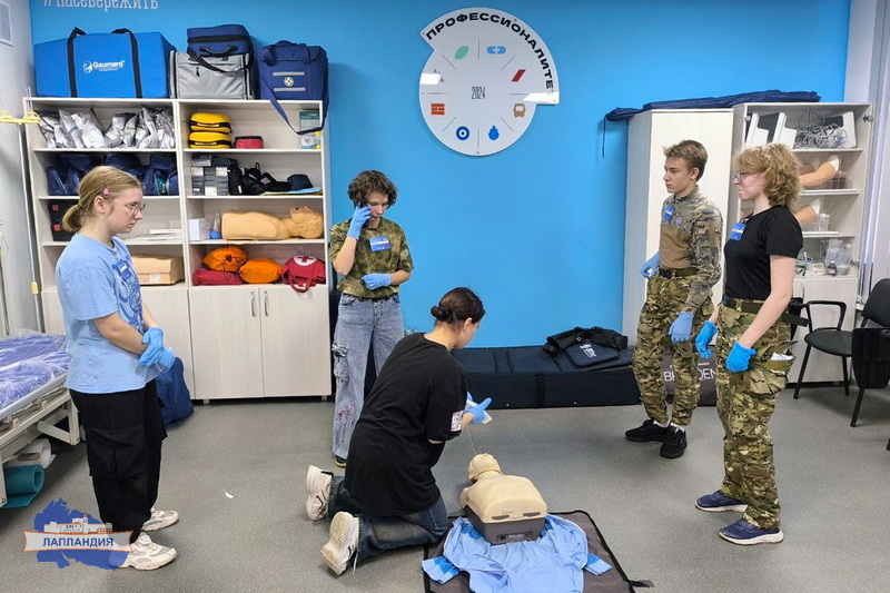 Воспитанники клуба «Норд», состоящие в «Движении Первых», приняли участие в региональном этапе Всероссийского проекта «Первая помощь»