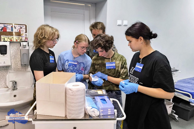 Воспитанники клуба «Норд», состоящие в «Движении Первых», приняли участие в региональном этапе Всероссийского проекта «Первая помощь»