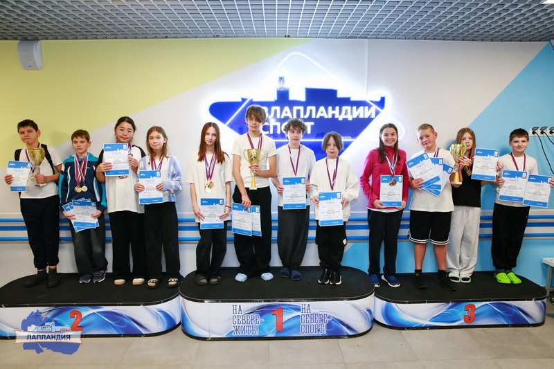 В «Лапландии» прошли соревнования по плаванию «Кубок центра «Лапландия»