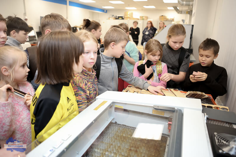 Малыши из Кировска посетили детский технопарк «Кванториум-51»