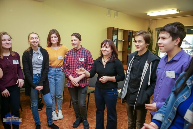 В центре «Лапландия» состоялась очная сессия в рамках дополнительной общеобразовательной программы «Школа волонтеров»