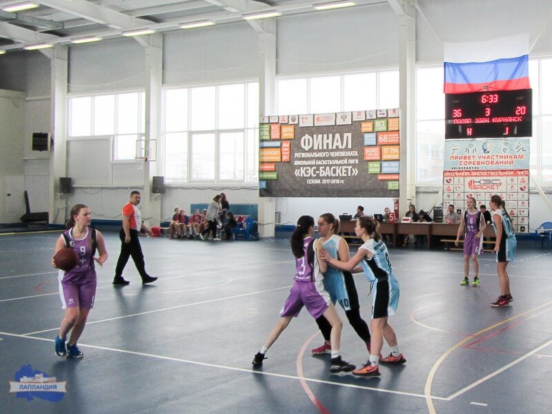 В Мурманской области состоялся финал регионального Чемпионата школьной   баскетбольной лиги чемпионата «КЭС-БАСКЕТ»