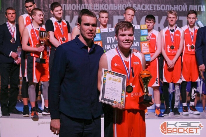 Команда юношей Мурманской области по баскетболу  лучшая в Северо-Западном федеральном округе