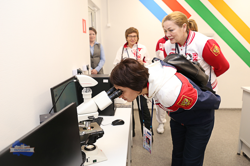 Детский технопарк «Кванториум-51» с ознакомительным визитом посетила официальная олимпийская делегация Российского союза спортсменов