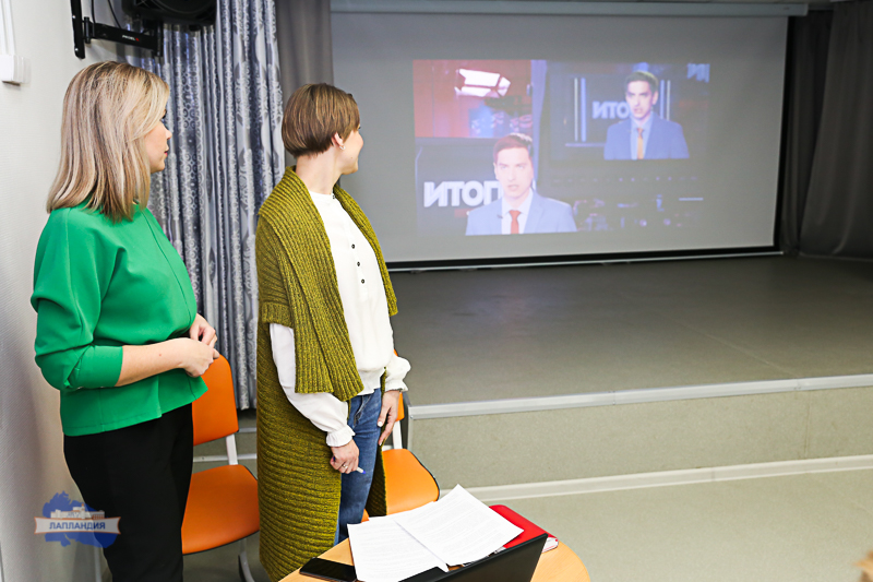 Кванторианцы встретились с ведущими телеканала «Арктик-ТВ»