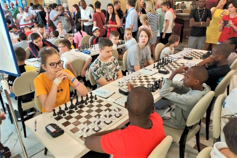 Команда юных шахматистов Заполярья заняла 64 место на Всероссийских соревнованиях «Белая ладья»