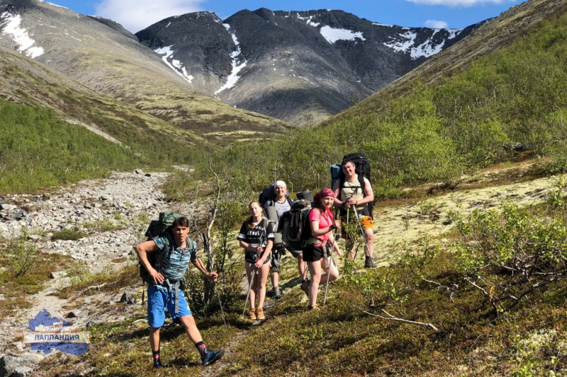 Юные туристы «Лапландии» совершили пеший поход 1 категории сложности