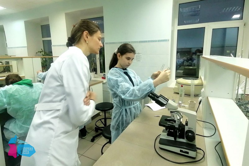 В лабораториях Мурманского государственного технического университета прошел практический тур олимпиады по биологии